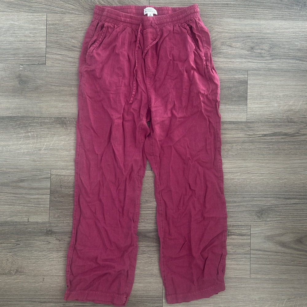 Market & Spruce Berry Pink Joggers